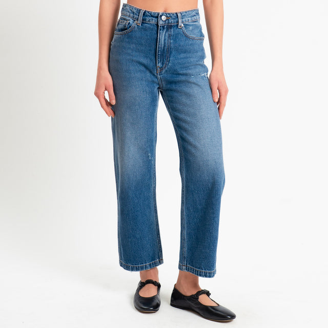 Vicolo-Jeans KATE straight fit con rotture - denim