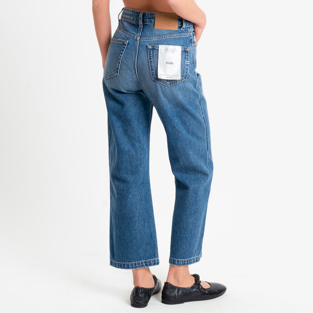 Vicolo-Jeans KATE straight fit con rotture - denim