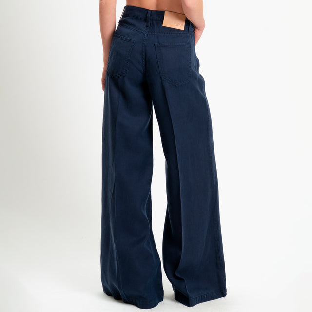 Vicolo-Pantalone MADISON wide leg fit - blu