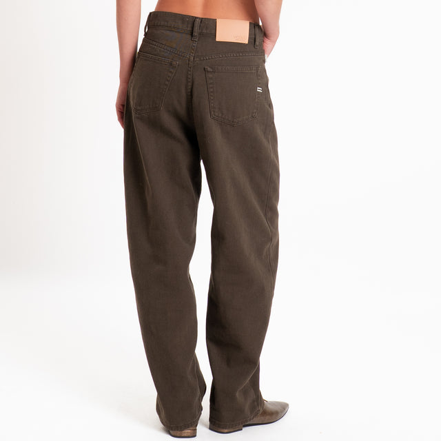 Vicolo- Jeans LAILA baggy baloon - cioccolato