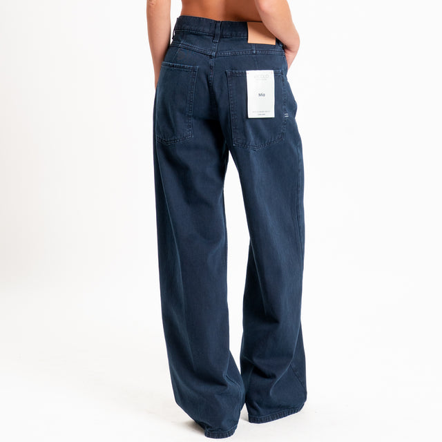 Vicolo-Pantalone MIA baggy fit - blu