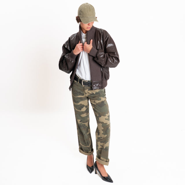 Vicolo-Pantalone camouflage 5 tasche - militare/moro