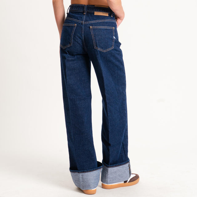 Vicolo-Jeans ELISSA wide leg fit - denim scuro