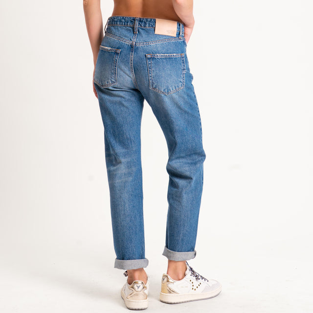 Vicolo-Jeans ZOE regular fit bottoni gioiello - denim