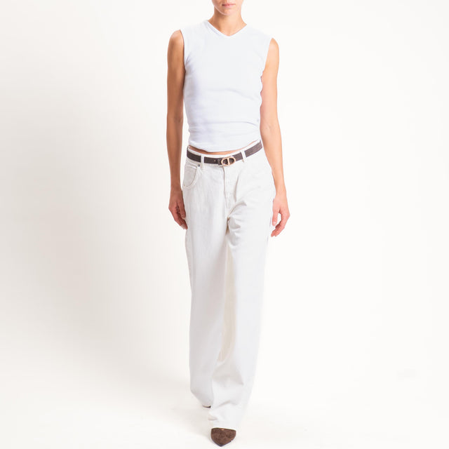 Vicolo-Jeans MIA fit wide leg - latte
