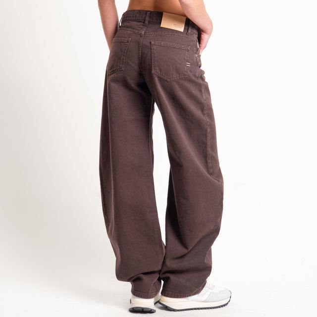 Vicolo-Jeans DENISE wide leg fit - cioccolato