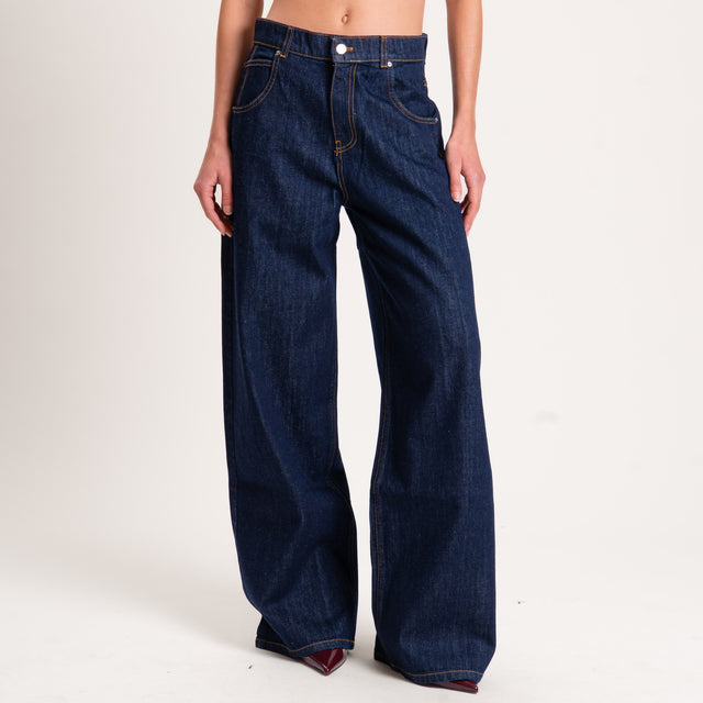 Vicolo-Jeans MIA wide leg fit - denim scuro