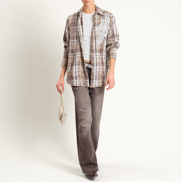 Vicolo-Jeans MIA stone washed - moka