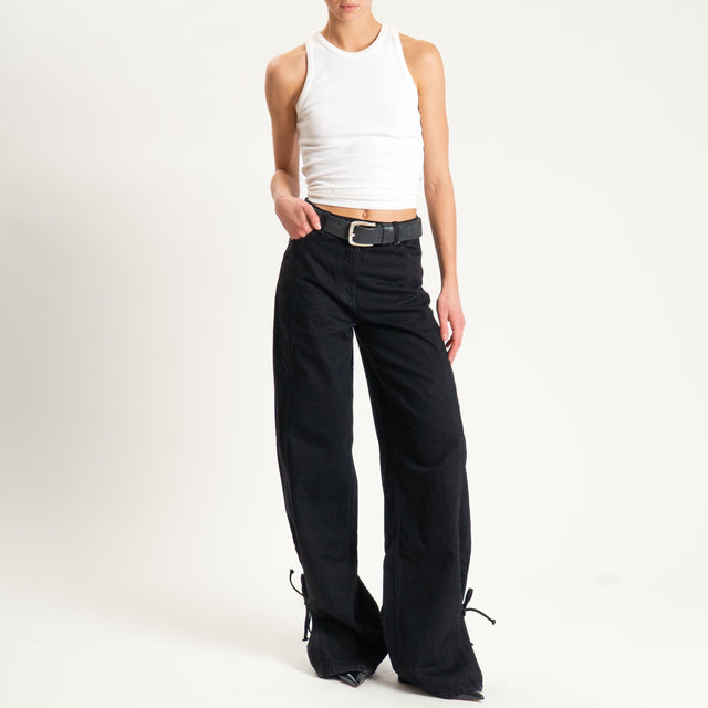 Vicolo-Jeans ELLA wide leg fit - denim nero