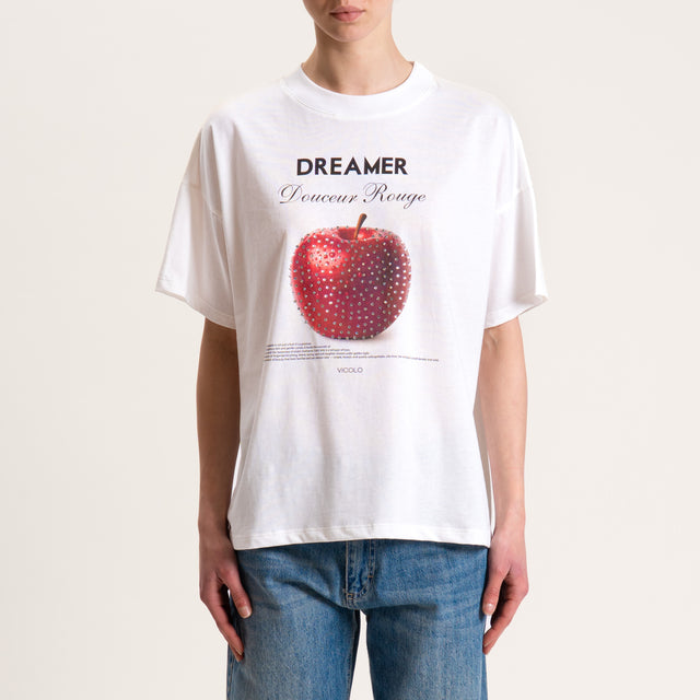 Vicolo-T-shirt "DREAMER " - bianco