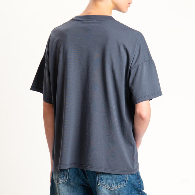 Vicolo-T-shirt "NYC" - piombo