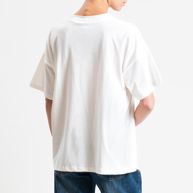 Vicolo-T-shirt orsetto - bianco
