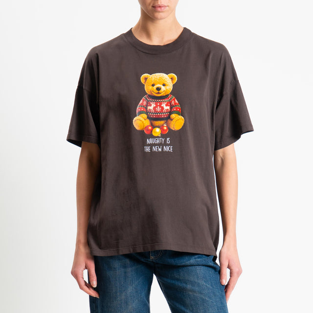 Vicolo-T-shirt orsetto - moro