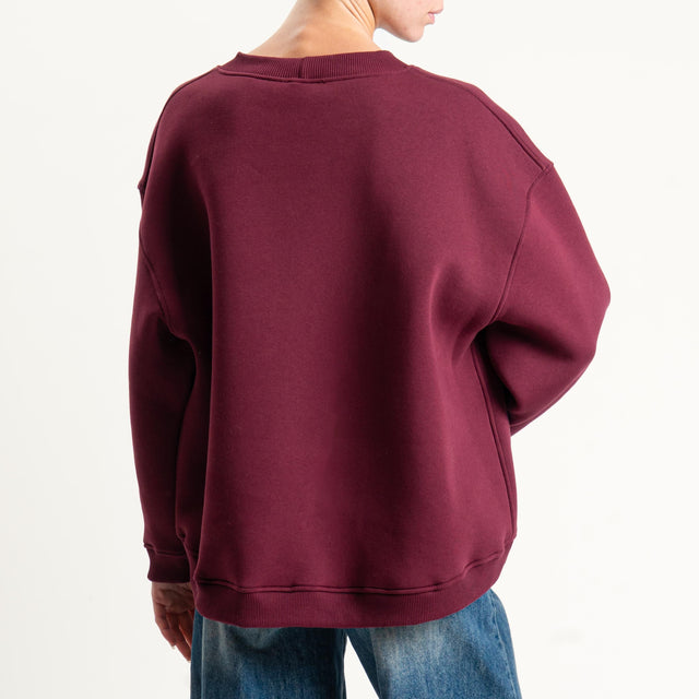 Vicolo-Felpa over con orsetto - vino