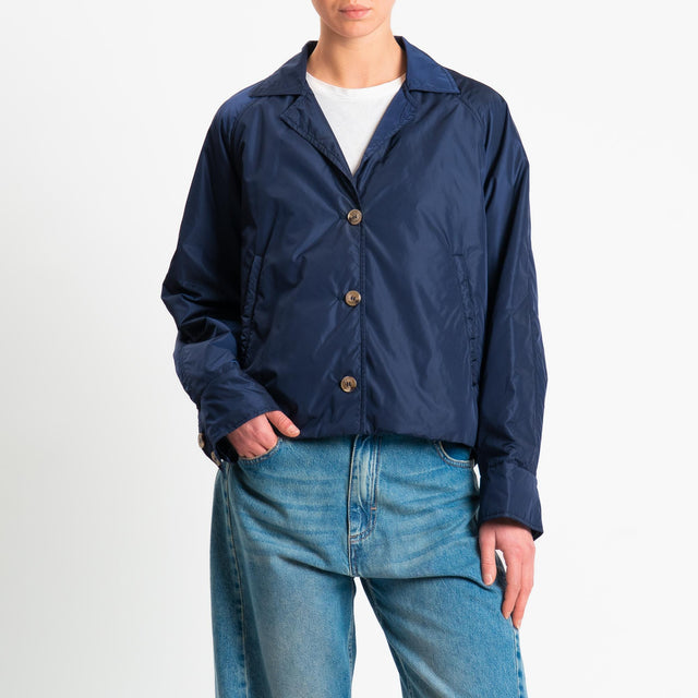 Vicolo-Giacca 100 grammi con tasche - blu