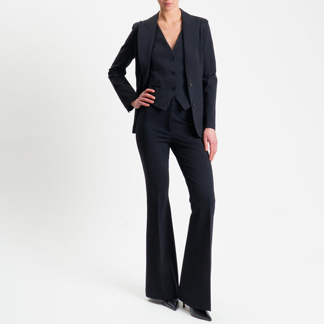 Vicolo-Giacca punto milano slim fit - nero