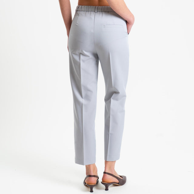 Vicolo-Pantalone con elastico dietro - perla