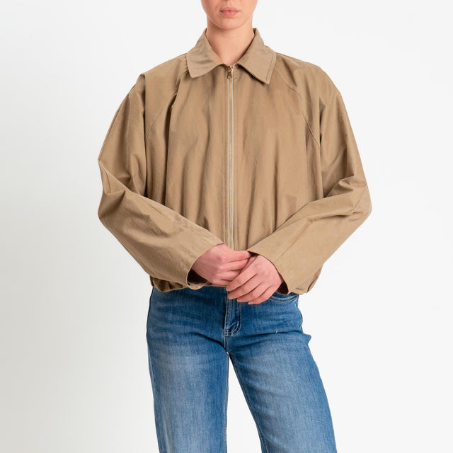 Vicolo-Giacca bomber con pinces - coloniale