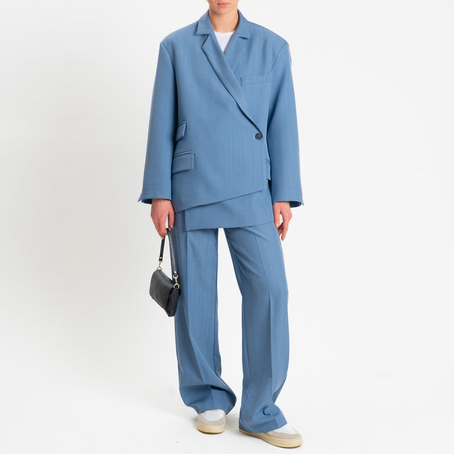 Vicolo-Pantalone gessato - carta da zucchero