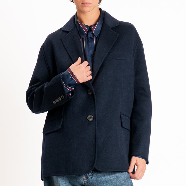 Vicolo-Giacca HAND MADE due bottoni - blu