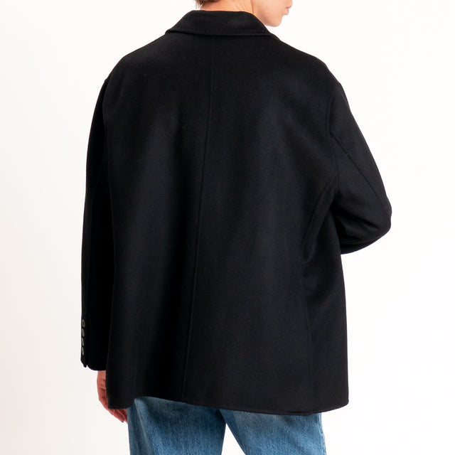 Vicolo-Giacca HAND MADE due bottoni - Nero