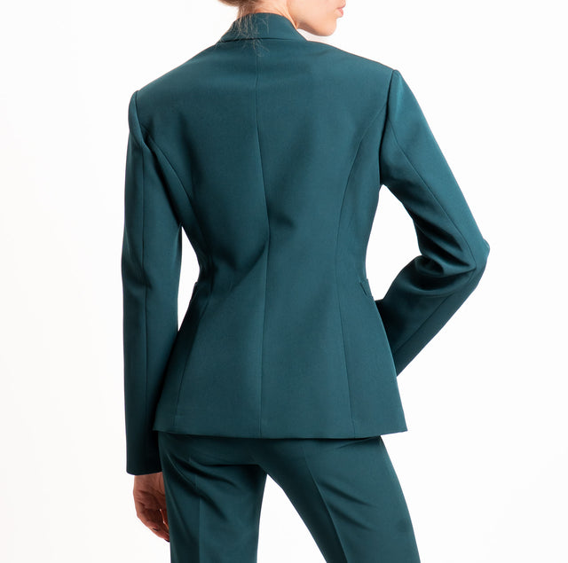 Vicolo-Giacca slim fit con spalline - verde