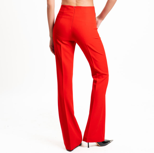 Vicolo-Pantalone bootcut - rosso