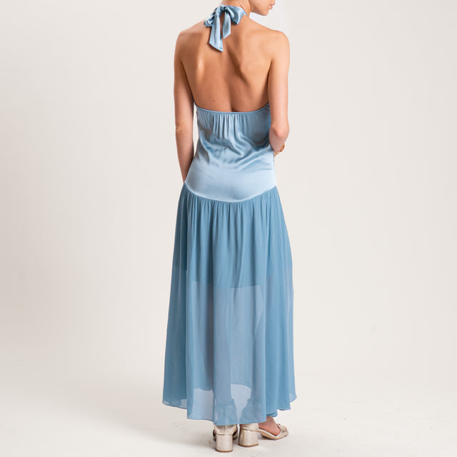 Vicolo-Abito doppio tessuto elastico dietro - polvere