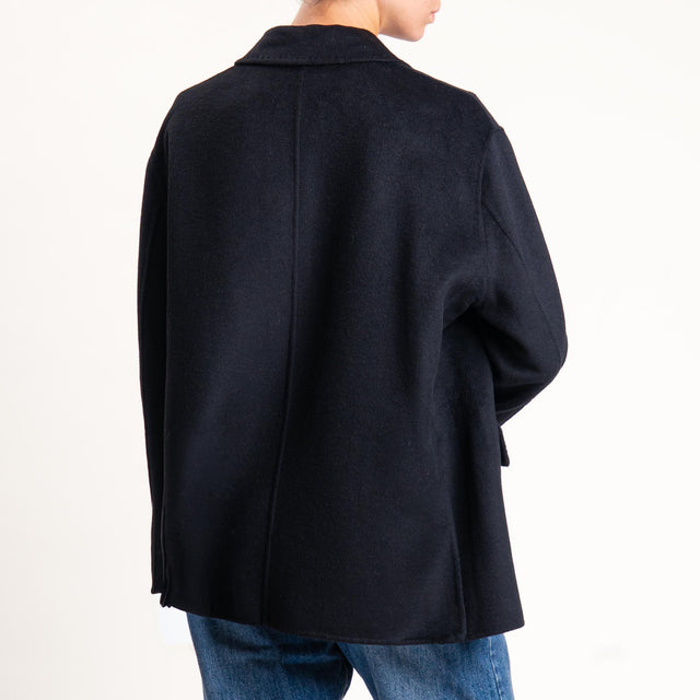 Vicolo-Giacca HAND MADE due bottoni - nero