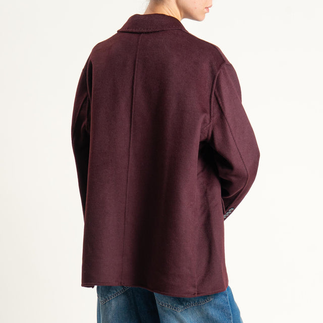 Vicolo-Giacca HAND MADE due bottoni - Bordeaux