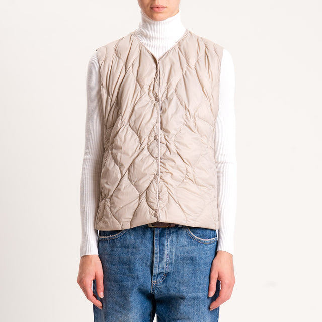 Vicolo-Gilet trapuntato 100 grammi - mastice