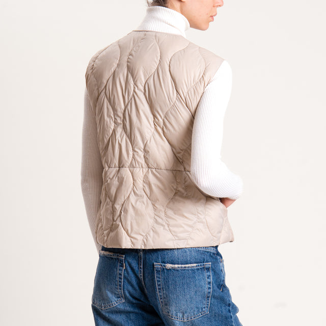 Vicolo-Gilet trapuntato 100 grammi - mastice