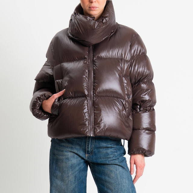 Vicolo-Piumino collo alto - moro