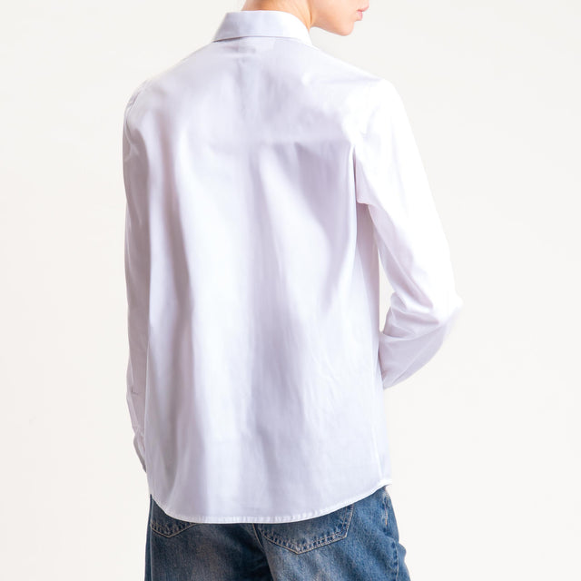 Vicolo-Camicia in cotone - bianco