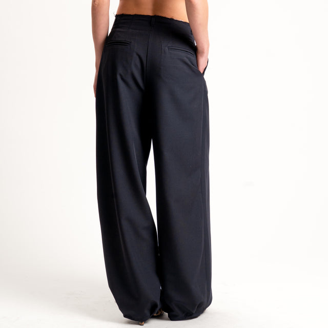 Vicolo-Pantalone con pinces - nero
