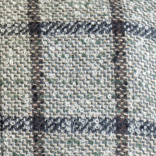 Vicolo-Giacca check misto lana - militare/latte/moro