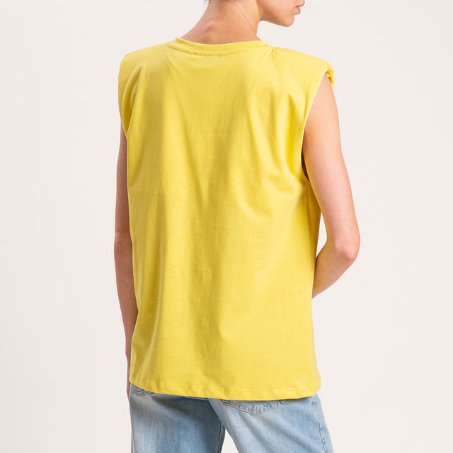 Vicolo-T-shirt con spalline - lime
