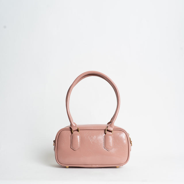 Vicolo-Borsa a mano mini bauletto - cipria