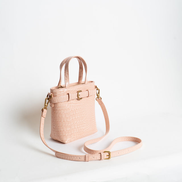 Vicolo-Borsa BELTIE bucket - cipria