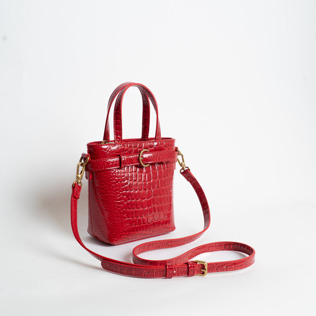 Vicolo-Borsa BELTIE bucket - amarena