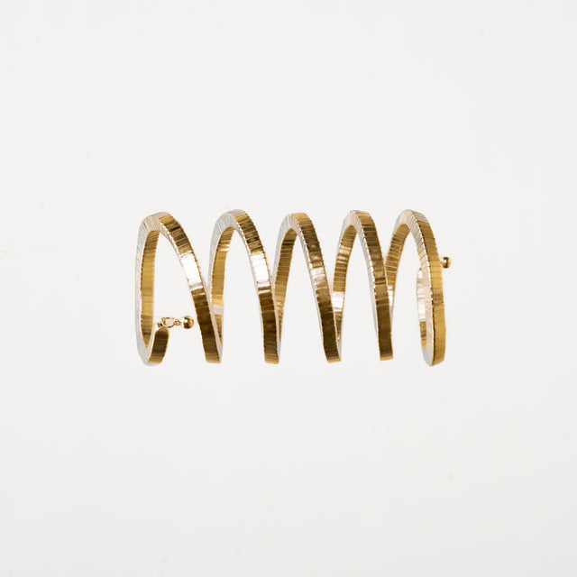 W by Whitemood-Bracciale molla snake - gold