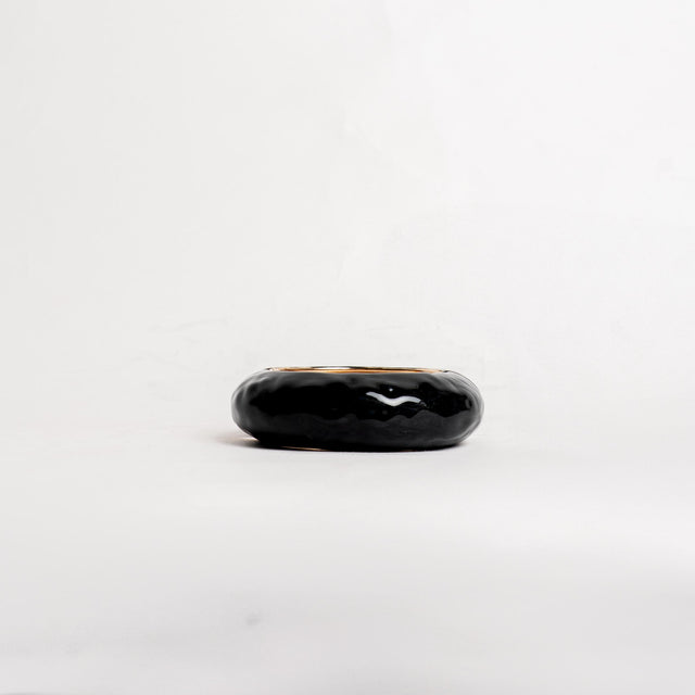 W by Whitemood-Bracciale rigido tondo - Nero