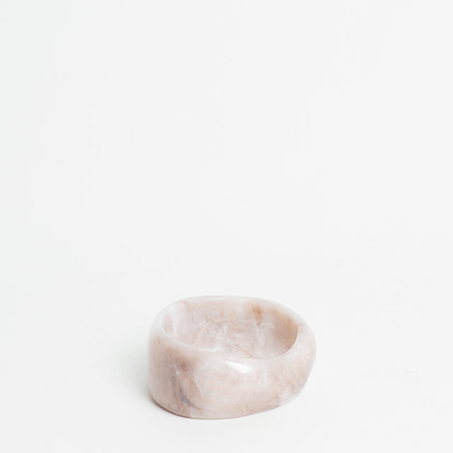 W by Whitemood-Bracciale rigido asimmetrico - avorio