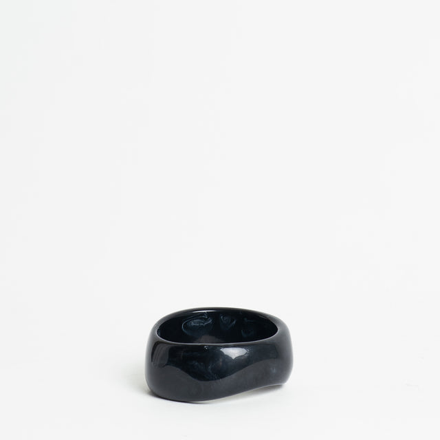W by Whitemood-Bracciale rigido asimmetrico - Nero