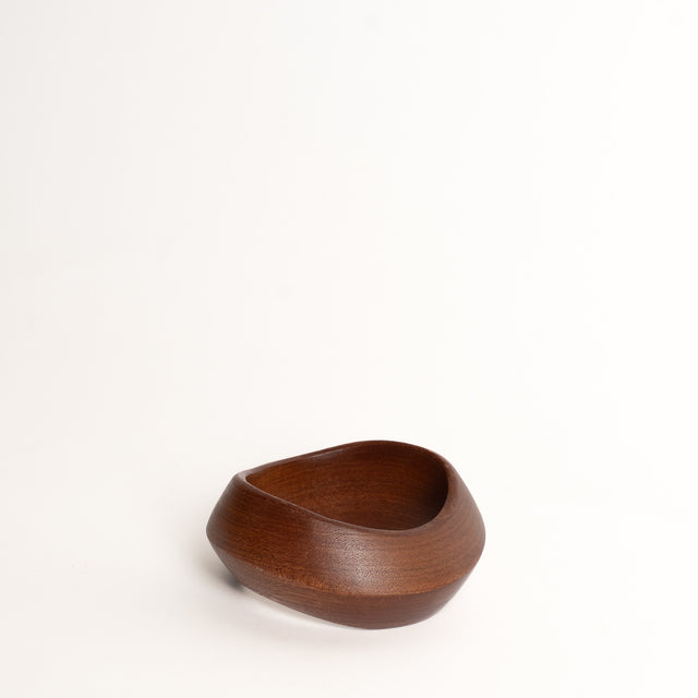 W by Whitemood-Bracciale in legno ondulato - brown