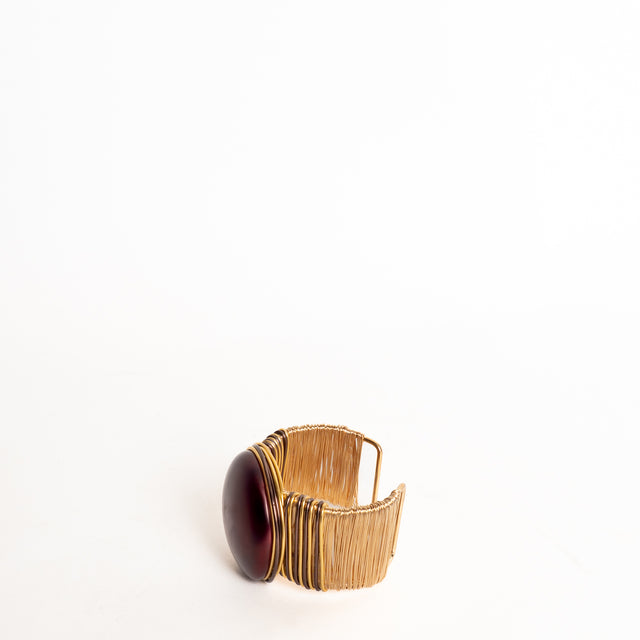 W by Whitemood-Bracciale rigido con pietra - india