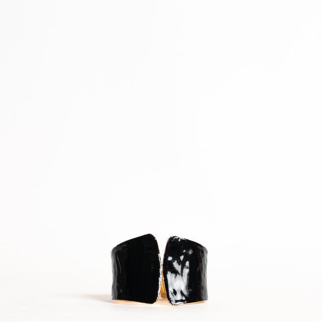 W by Whitemood-Bracciale rigido smaltato - nero