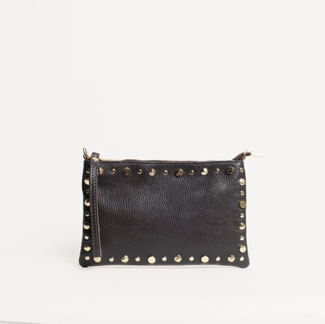 W by whitemood- Pochette con borchie - caffe'