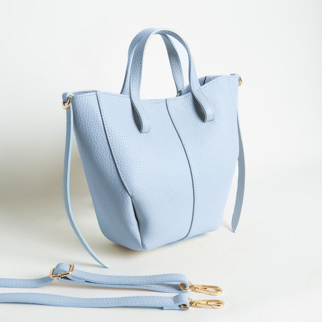 W by Whitemood-Borsa secchiello a mano - sky