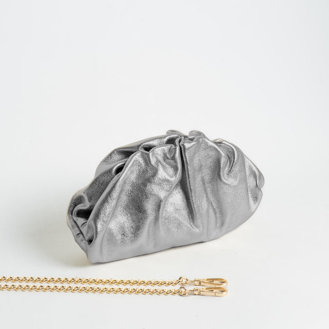 W by Whitemood-Mini clutch - silver